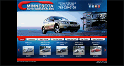 Desktop Screenshot of minnesotaautowholesalers.com